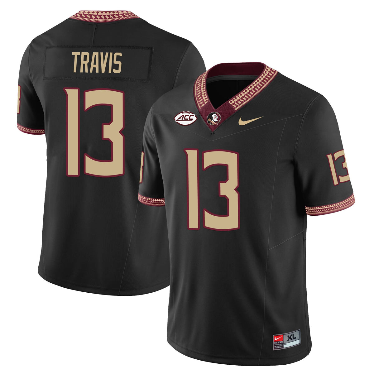 Men’s Florida State Seminoles Football Vapor Jersey – All Stitched
