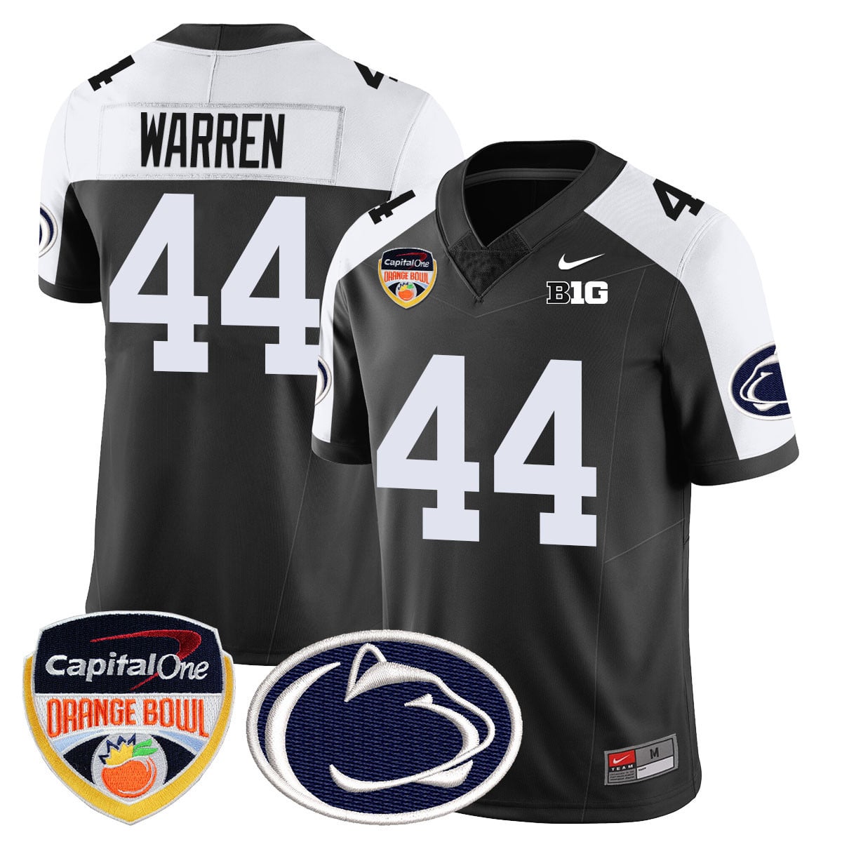 Men's Penn State Nittany Lions 2024 Orange Bowl Jersey - All Stitched