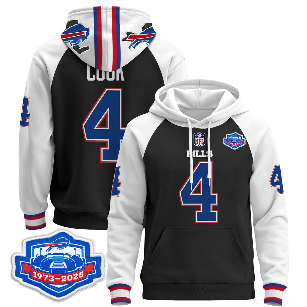 BUF 2025 Farewell Season Patch Pullover Hoodie - All Stitched