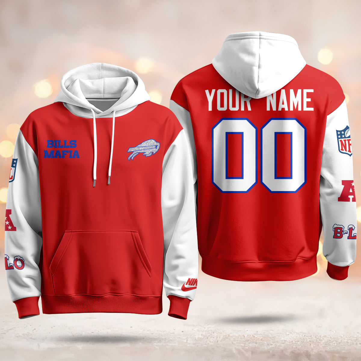 BUF 2025 Rivalries Hoodie - Printed
