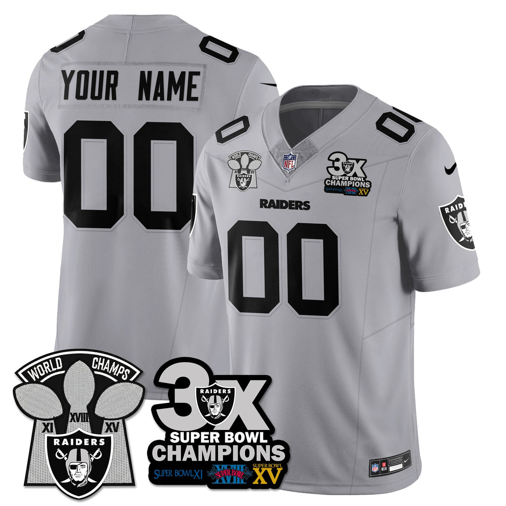 LVR 3-Time Champions Patch Vapor Limited Jersey