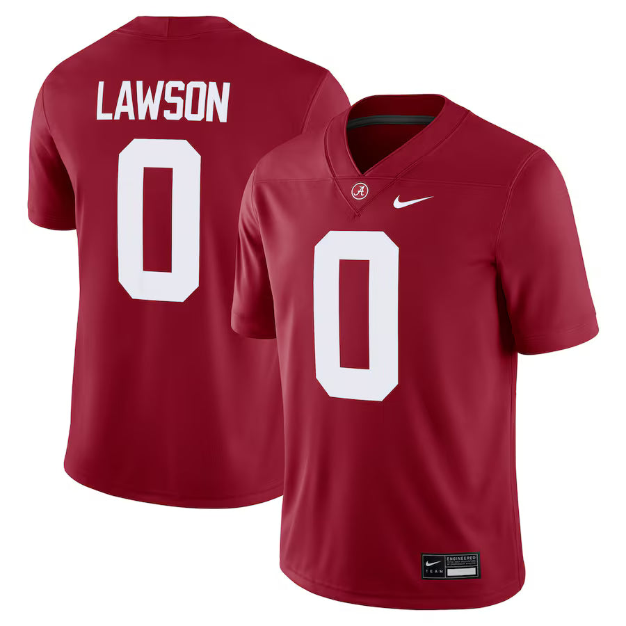 Deontae Lawson Alabama Crimson Tide Jersey - Crimson