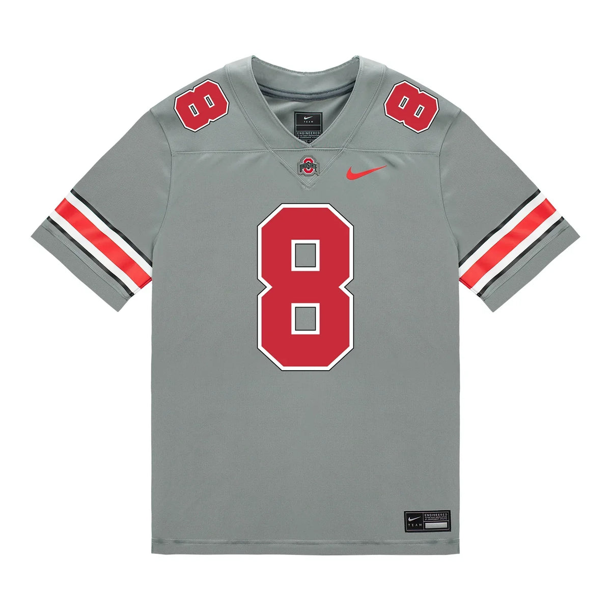 Arvell Reese Ohio State Buckeyes Jersey – Grey