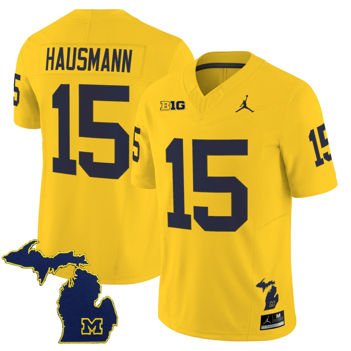 Men's Michigan Wolverines 2025 Vapor Limited Jersey V2 - All Stitched