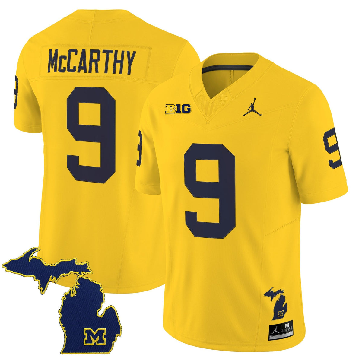 Men's Michigan Wolverines 2025 Vapor Limited Jersey V2 - All Stitched