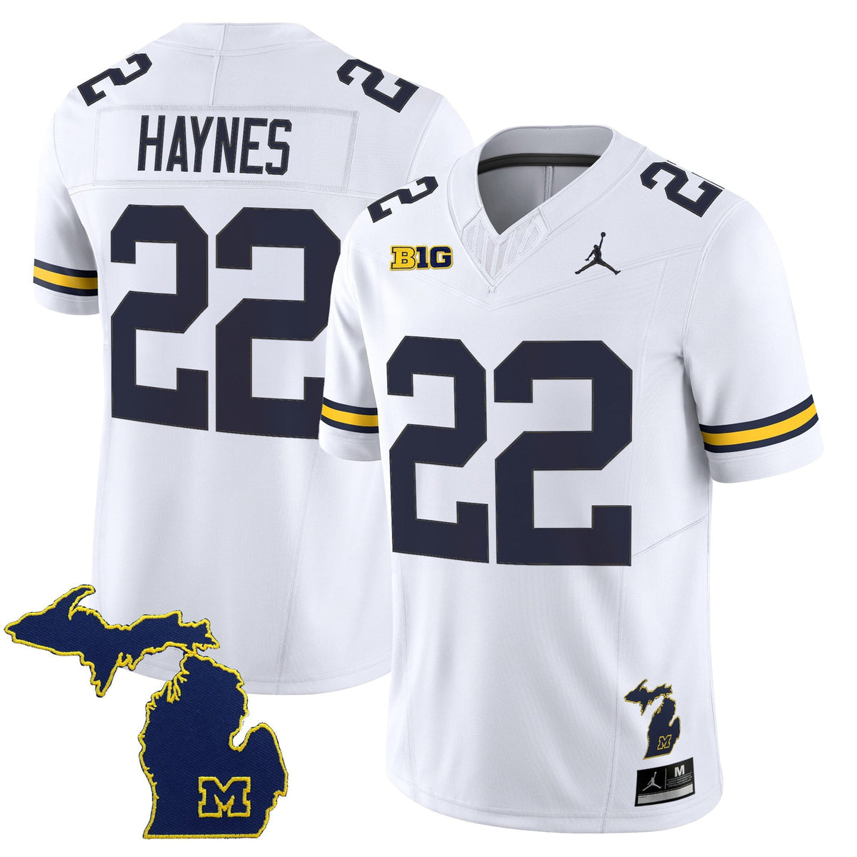 Men's Michigan Wolverines 2025 Vapor Limited Jersey V2 - All Stitched