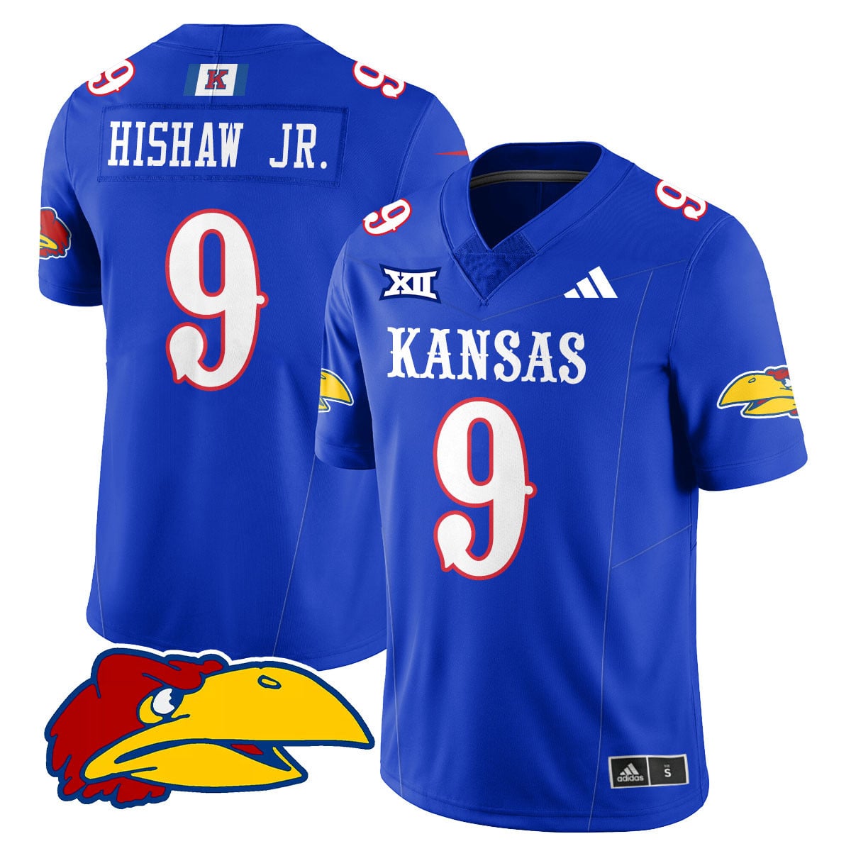 Men's Kansas Jayhawks Football 2025 Limited Jersey - All Stitched