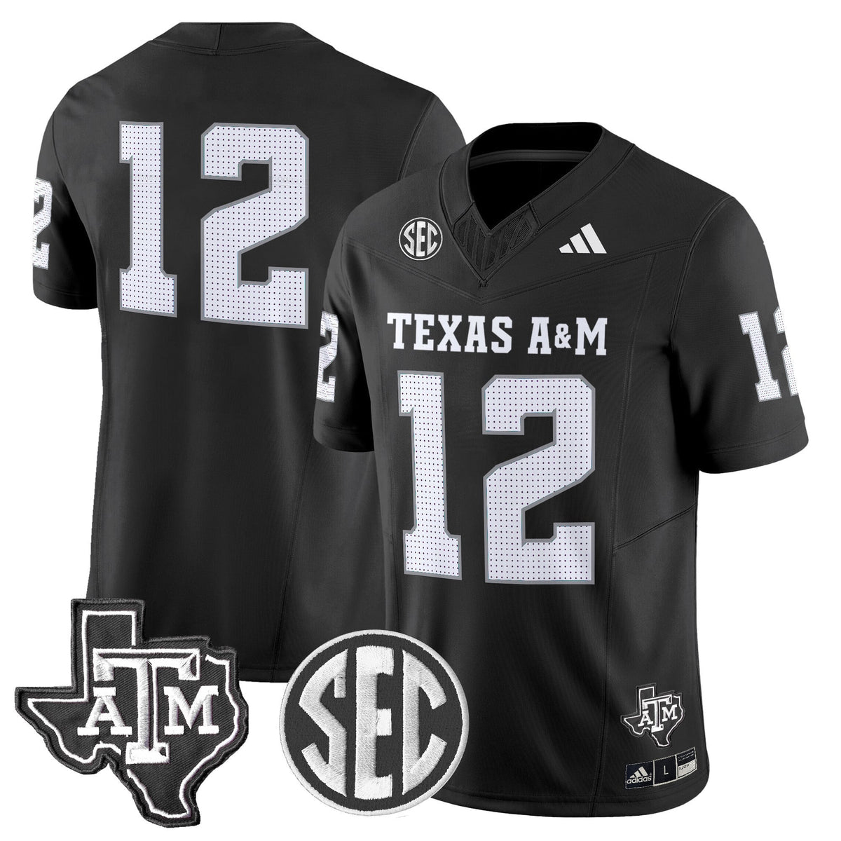 Men's Texas A&M Aggies 2025 Vapor Limited Jersey - All Stitched