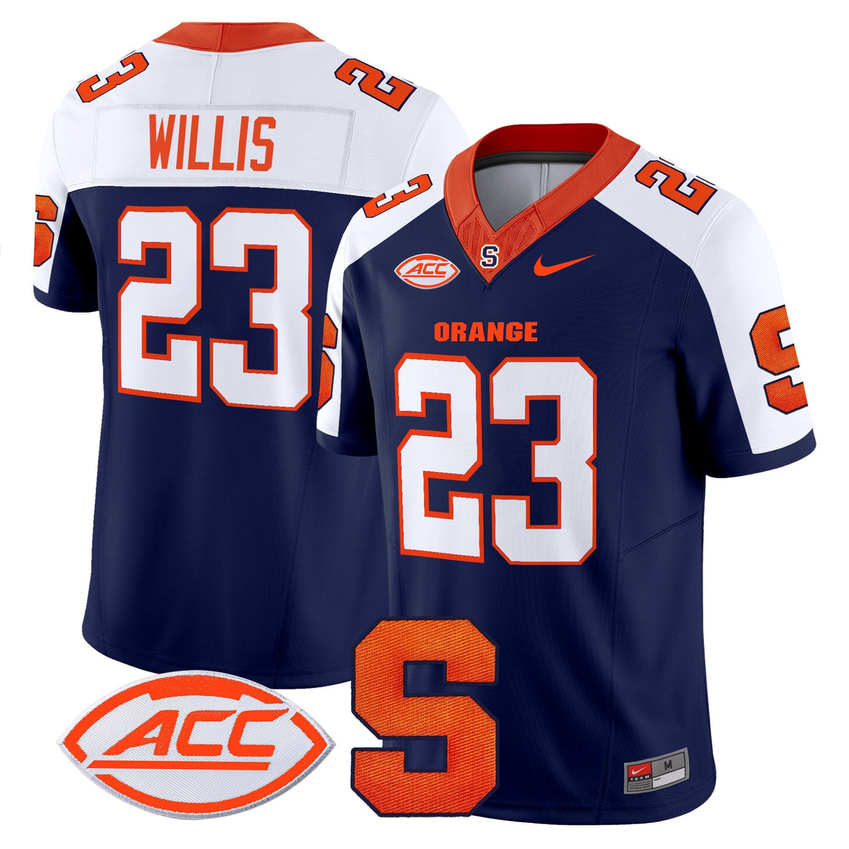 Men's Syracuse Orange 2025 Vapor Limited Jersey - All stitched