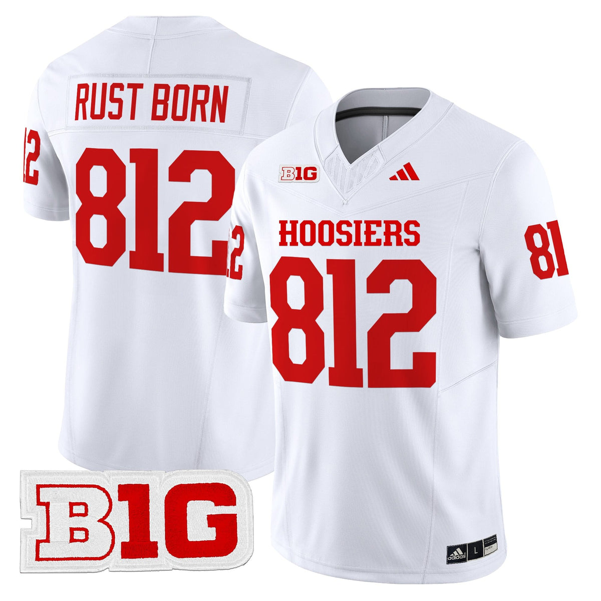 Men's Indiana Hoosiers 2025 Vapor Limited Jersey - All Stitched