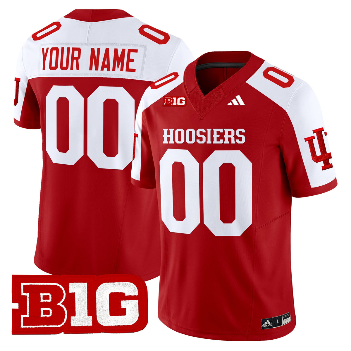 Indiana Hoosiers 2025 Vapor Limited Custom Jersey - All Stitched