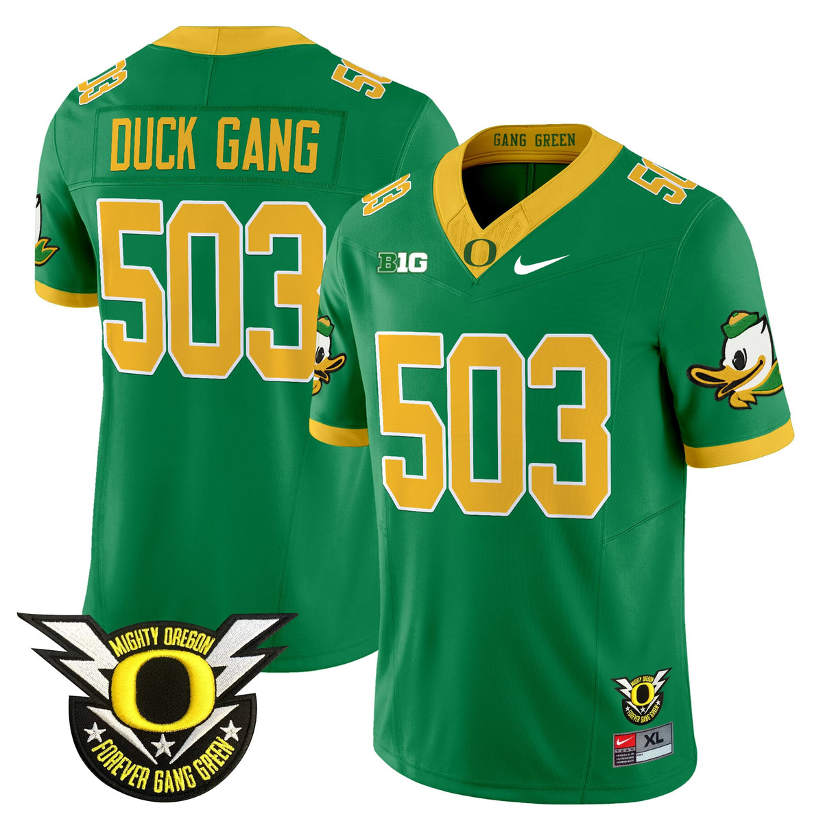 Men's Oregon Ducks 2025 Vapor Limited Jersey V2 - All Stitched