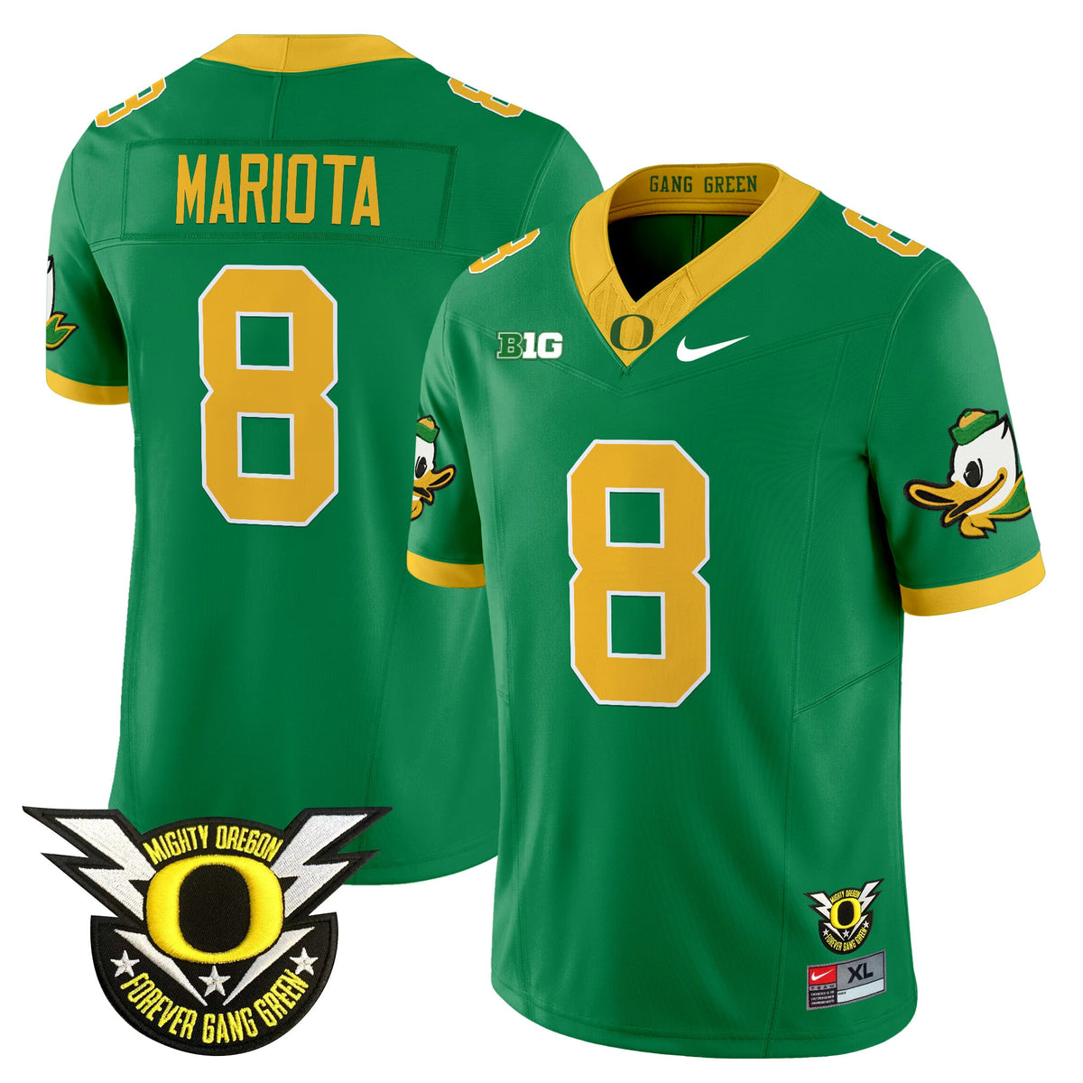 Men's Oregon Ducks 2025 Vapor Limited Jersey V2 - All Stitched