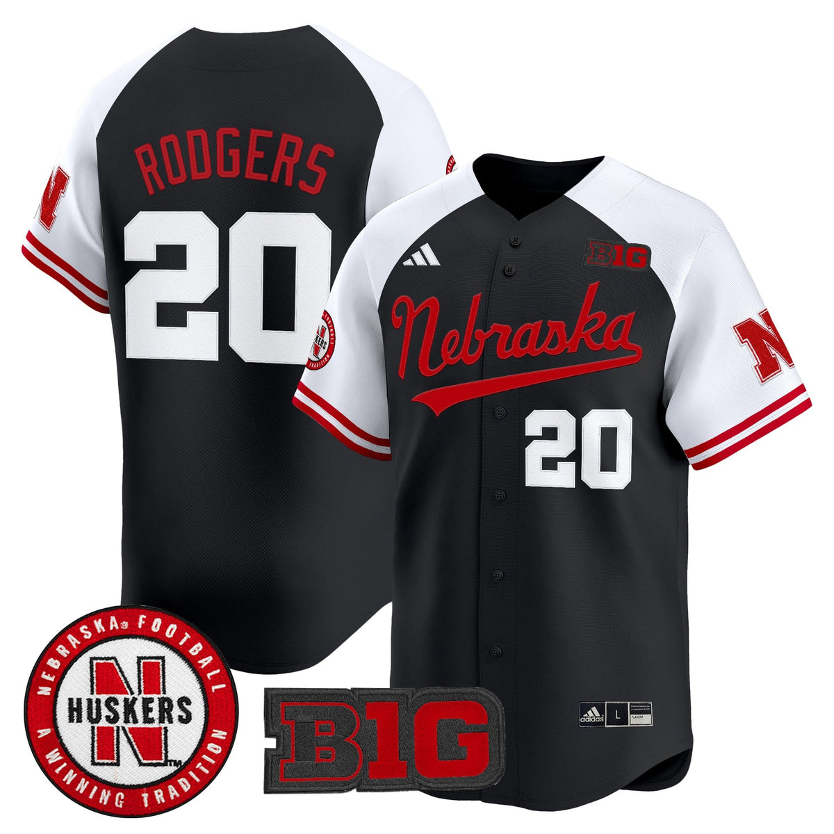 Men's Nebraska Cornhuskers 2025 Vapor Baseball Jersey - All Stitched