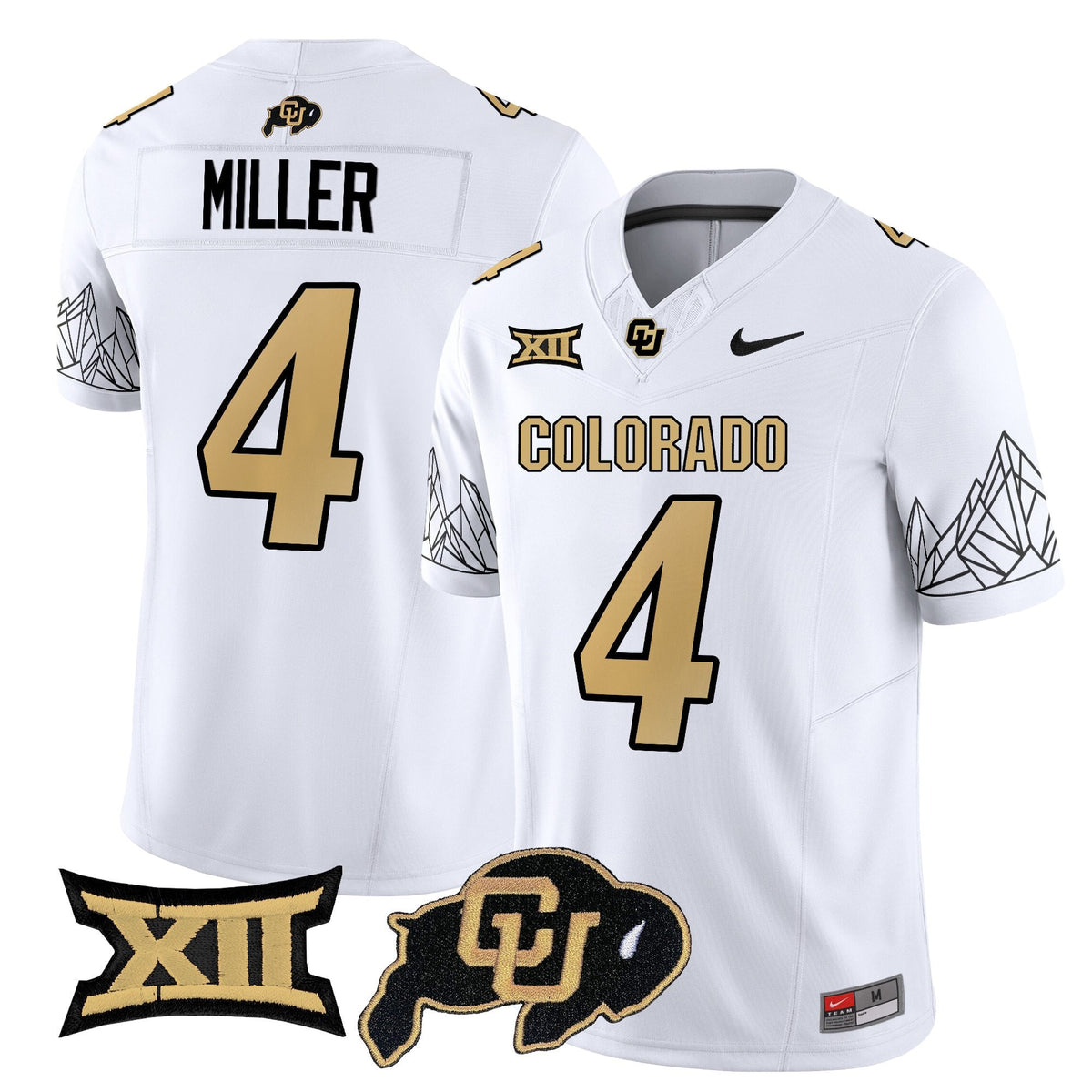 Men's Colorado Buffaloes 2025 Vapor Limited Jersey V2 - All Stitched
