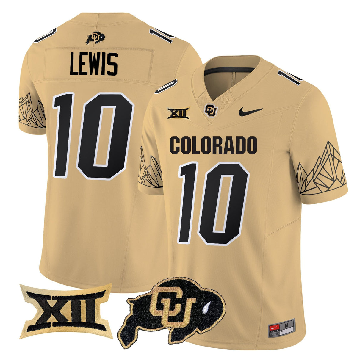 Men's Colorado Buffaloes 2025 Vapor Limited Jersey V2 - All Stitched