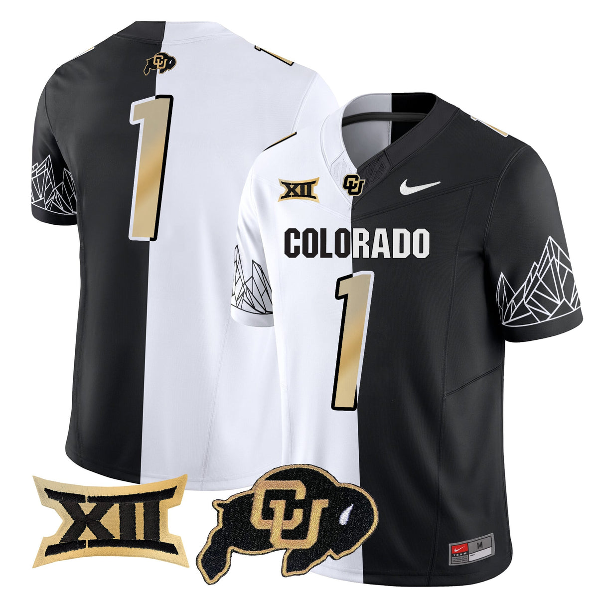 Men's Colorado Buffaloes 2025 Vapor Limited Jersey V2 - All Stitched