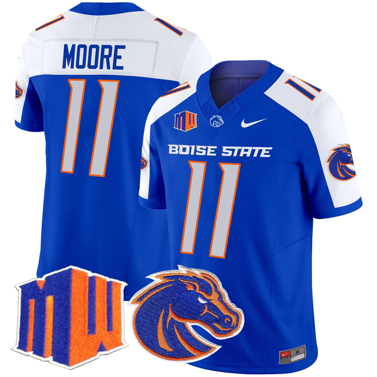 Men's Boise State Broncos 2025 Vapor Limited Jersey - All Stitched