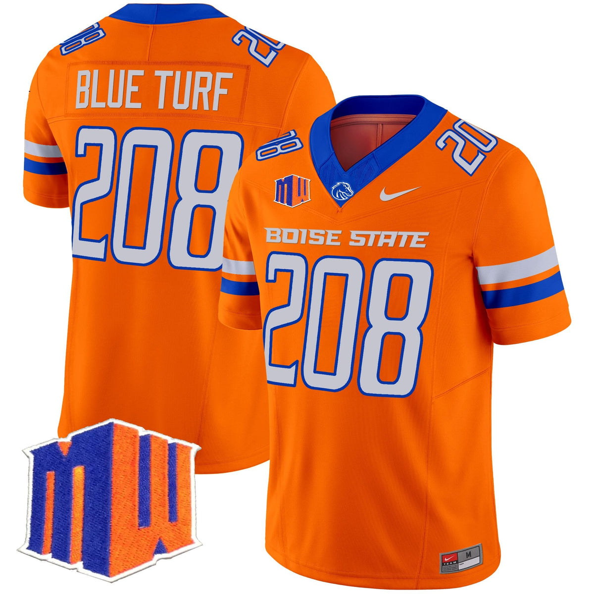 Men's Boise State Broncos 2025 Vapor Limited Jersey - All Stitched