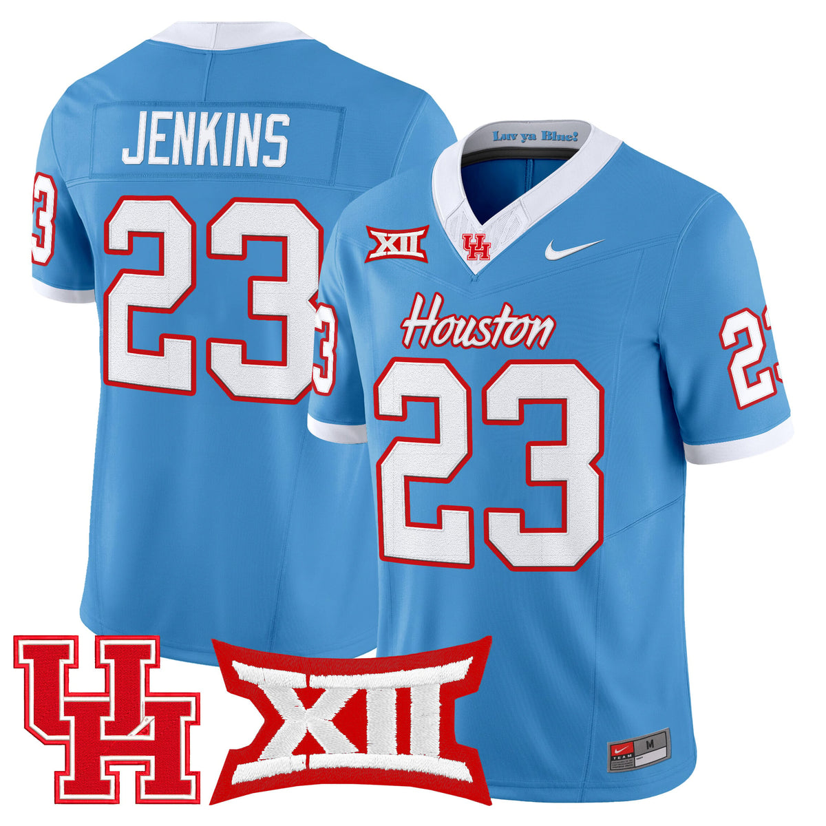 Men's Houston Cougars 2025 Vapor Limited Jersey - All Stitched