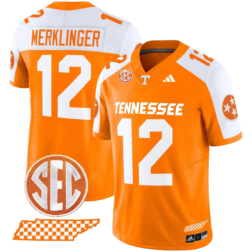 Men's Tennessee Volunteers 2025 Vapor Limited Jersey V2 - All Stitched