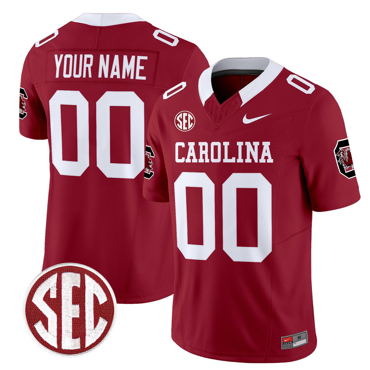 South Carolina Gamecocks 1980 Throwback Vapor Limited Custom Jersey – Rebrand 2026 – All Stitched