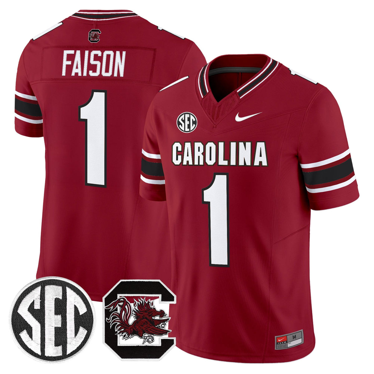 Men's South Carolina Gamecocks 'Rebrand 2026' Vapor Limited Jersey - All Stitched