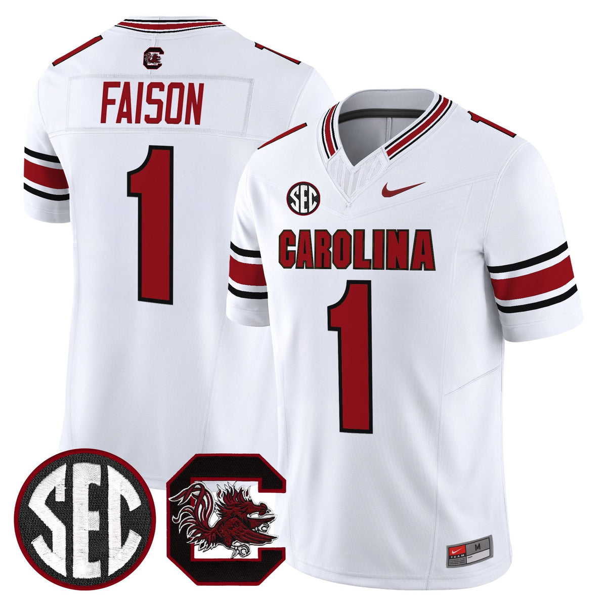 Men's South Carolina Gamecocks 'Rebrand 2026' Vapor Limited Jersey - All Stitched