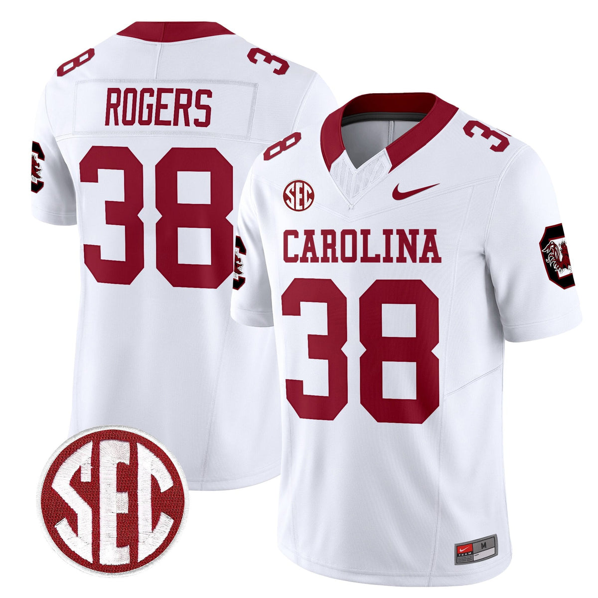 Men's South Carolina Gamecocks 1980 Throwback Vapor Limited Jersey – Rebrand 2026 – All Stitched