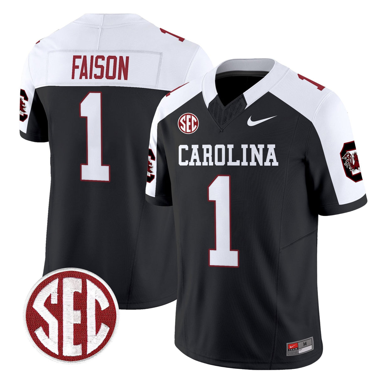 Men's South Carolina Gamecocks 1980 Throwback Vapor Limited Jersey – Rebrand 2026 – All Stitched