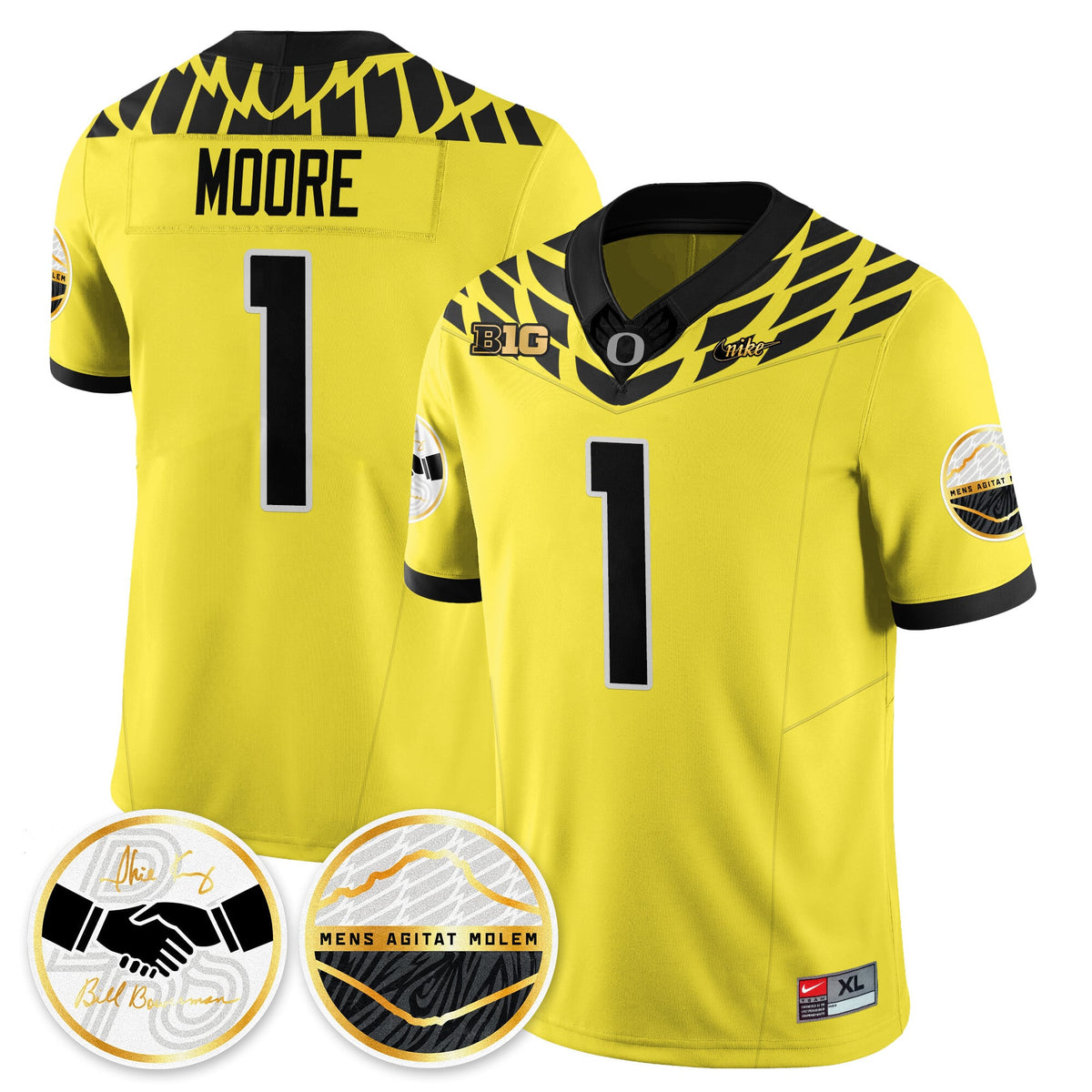 Men's Oregon Ducks 2025 "Shoe Duck" Jersey - All Stitched