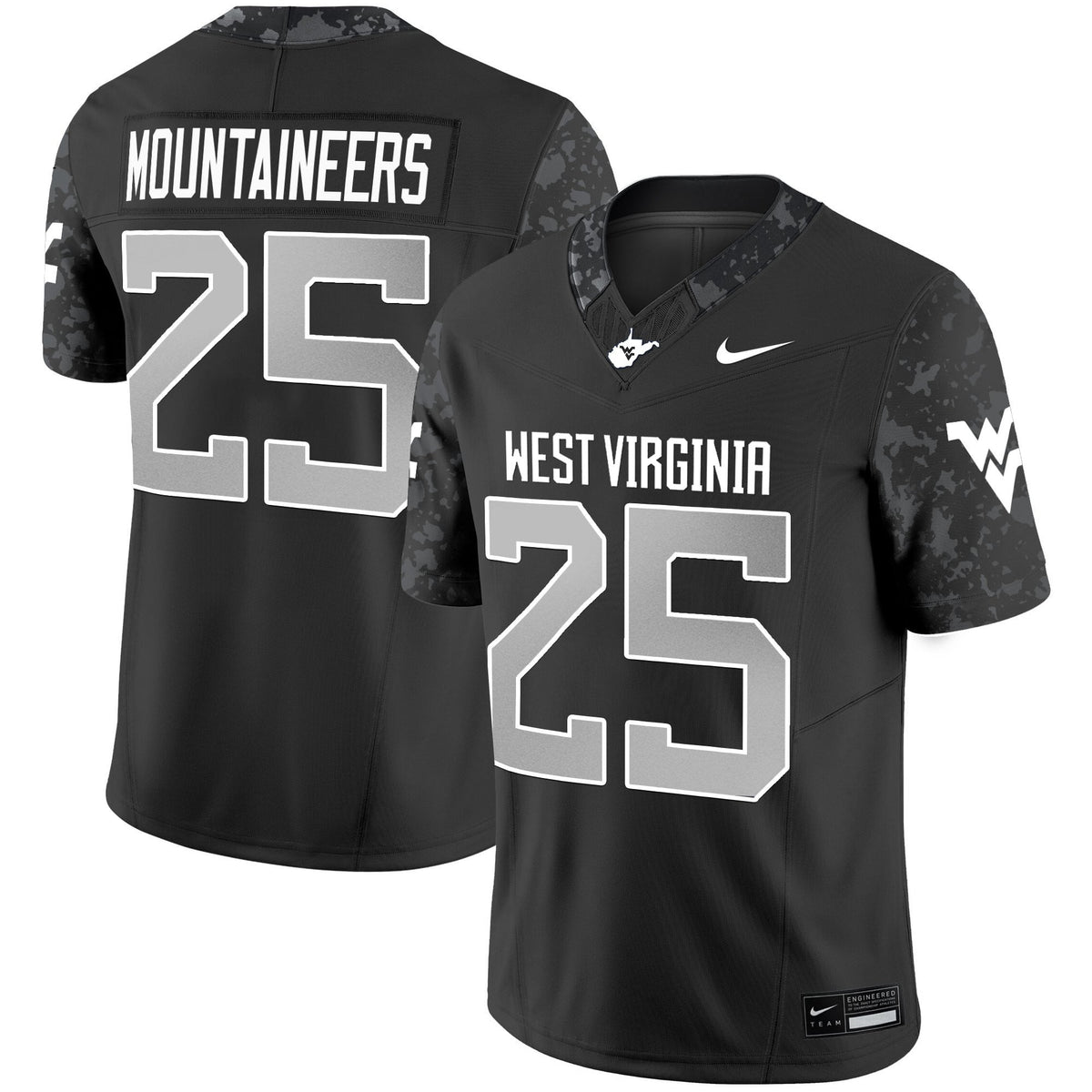 Men's West Virginia Mountaineers 2025 Vapor Limited Jersey - All Stitched