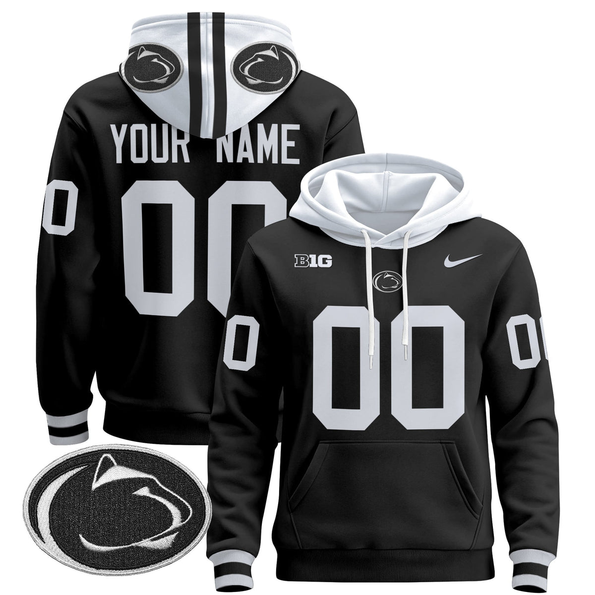 Penn State Nittany Lions 2024 Custom Pullover Hoodie