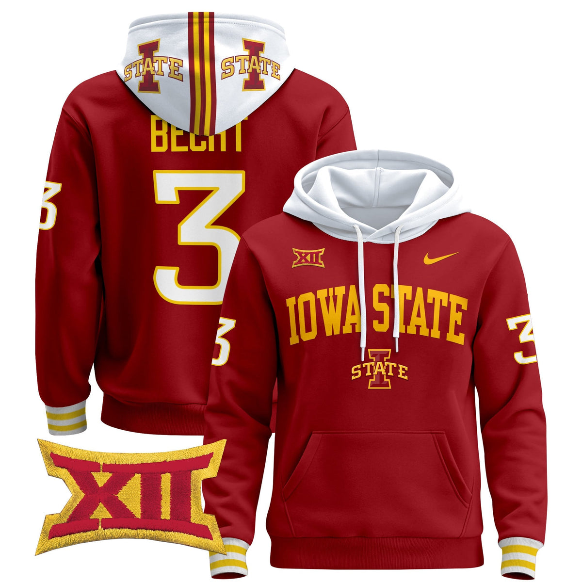 Iowa State Cyclones 2024 Pullover Hoodie V2