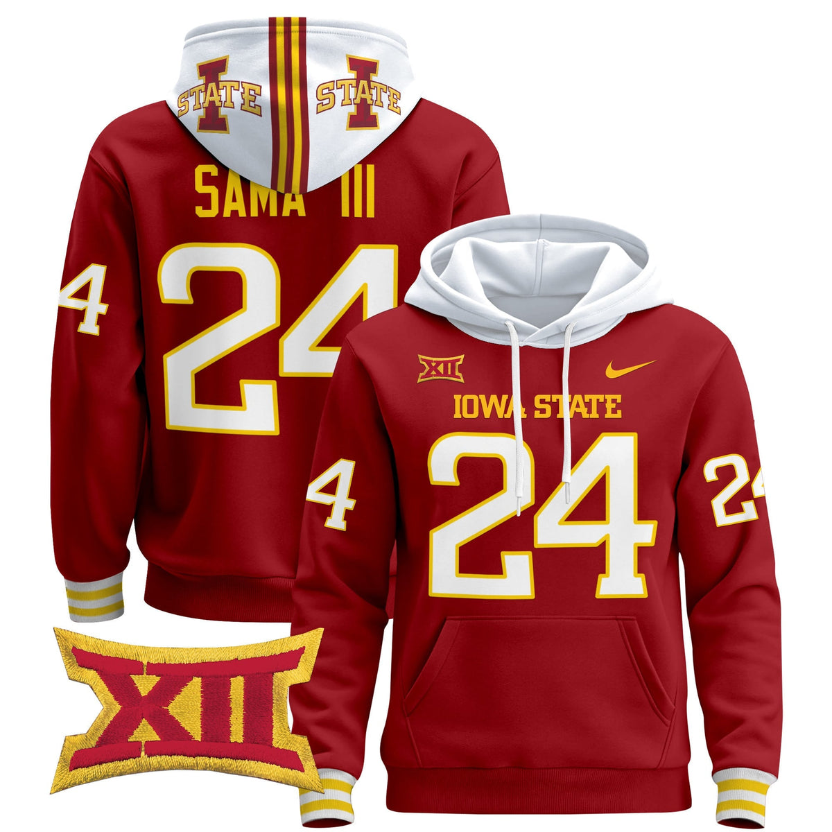 Iowa State Cyclones 2024 Pullover Hoodie