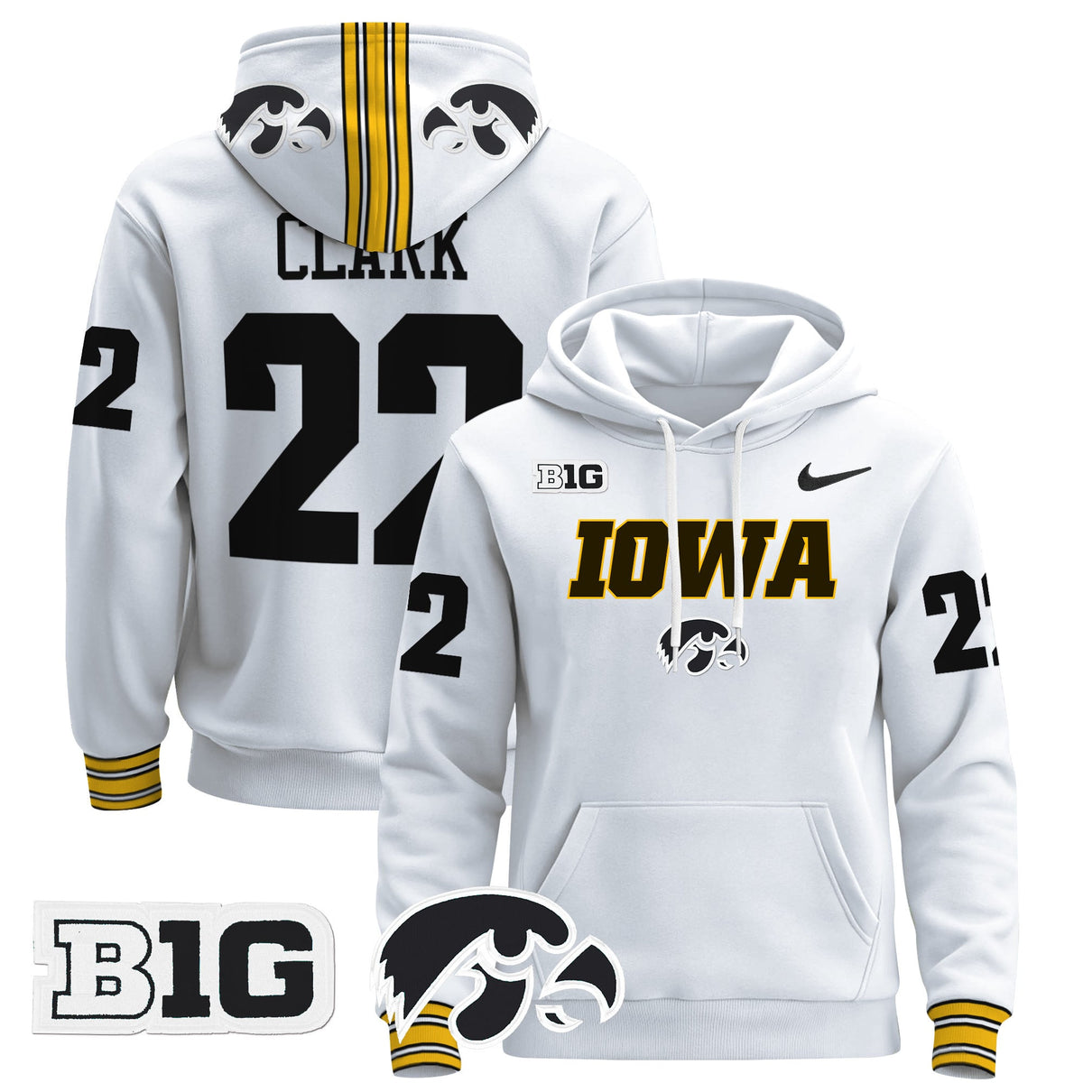 Iowa Hawkeyes 2024 Pullover Hoodie V3