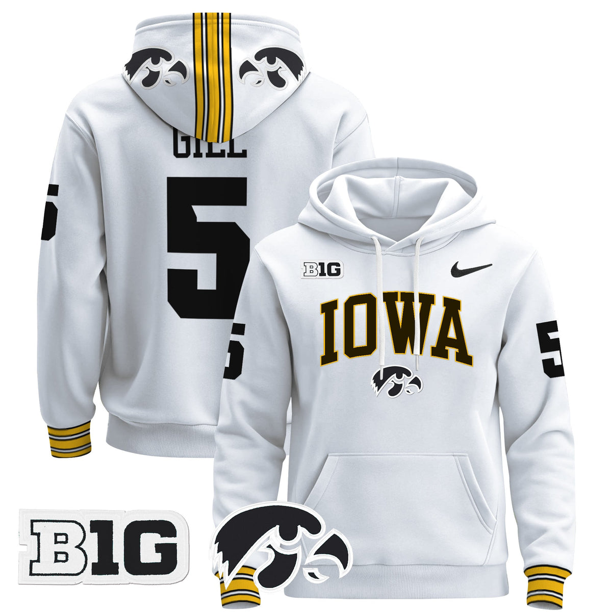 Iowa Hawkeyes 2024 Pullover Hoodie V2