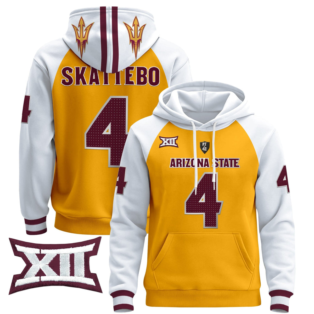 Arizona State Sun Devils 2024 Pullover Hoodie V4