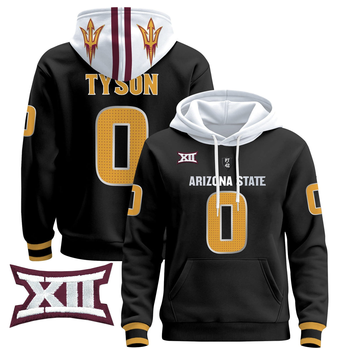 Arizona State Sun Devils 2024 Pullover Hoodie V4