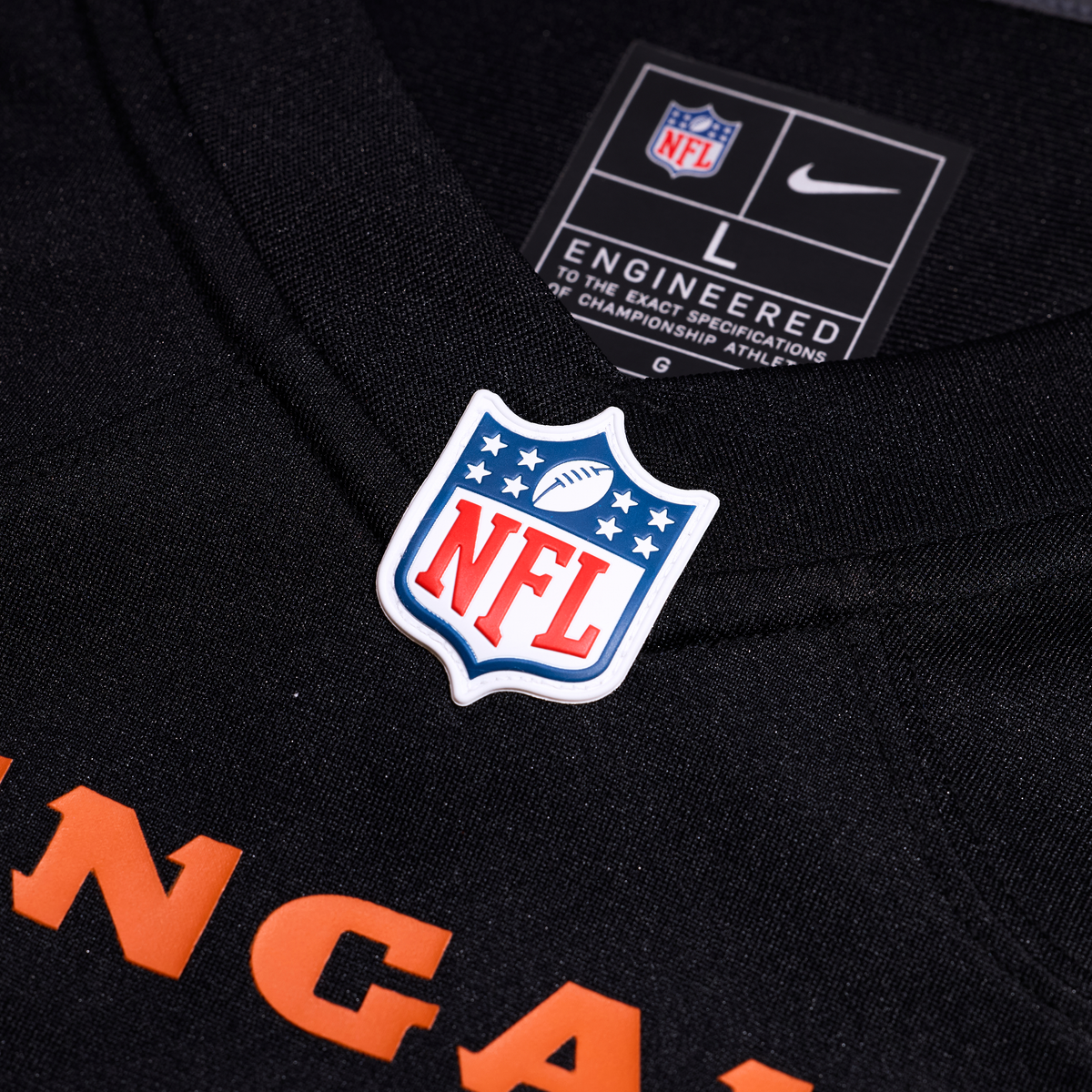 Men's Cincinnati Bengals Cashius Howell Nike Black Team Game Jersey