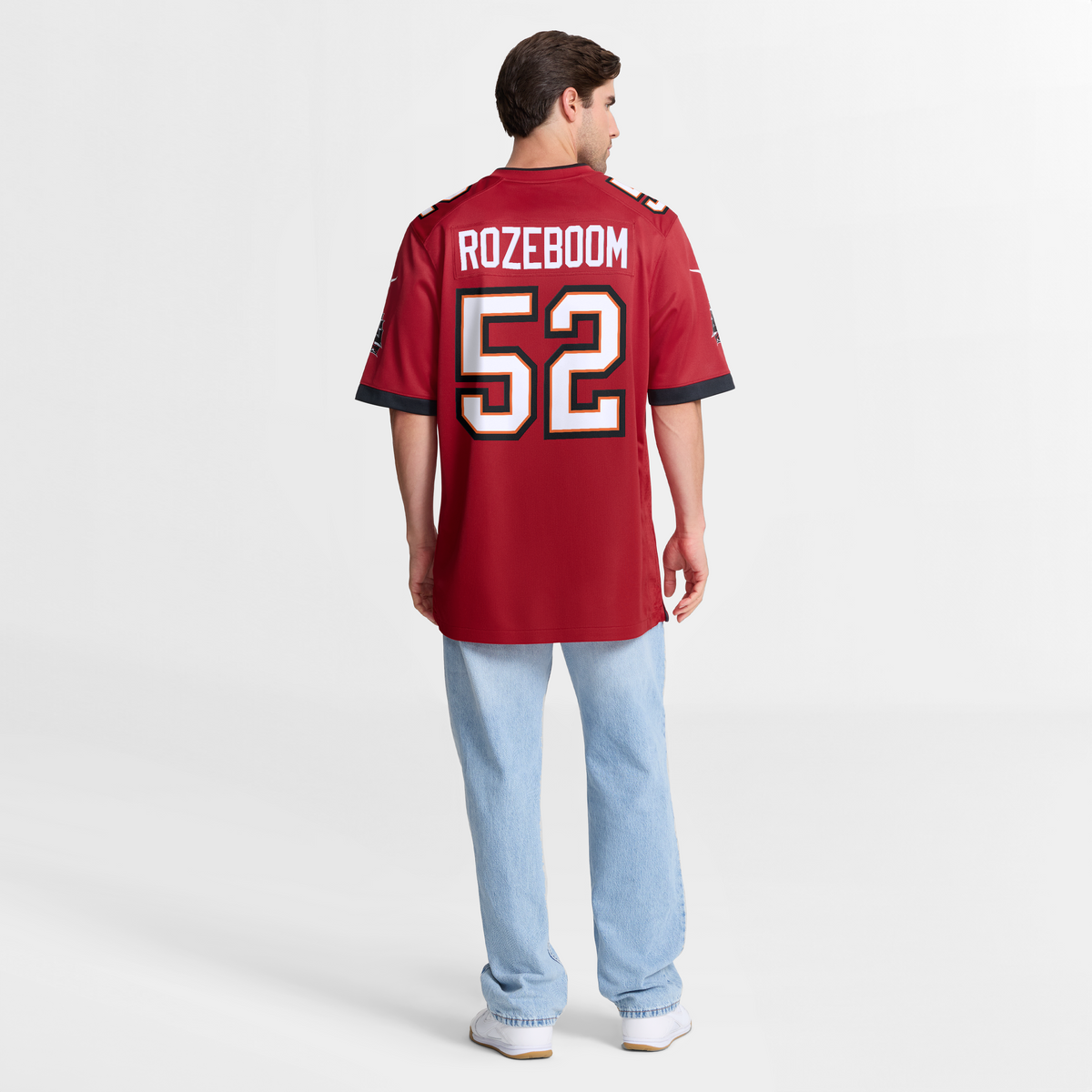 Men's Tampa Bay Buccaneers Christian Rozeboom Nike Red Team Game Jersey